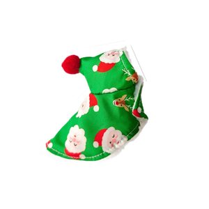 
Parrot Christmas cloak thickened with velvet to keep warm and cold-proof tiger skin peony black phoenix little sun pouch windproof cloak