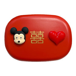 Wedding Soap Box Red Pair Toiletries Collection