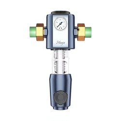 Filtro Maaja Monitoraggio Della Pressione Dell'acqua Controlavaggio Ad Alta Pressione Da 40 Micron 6t Depuratore D'acqua Domestico In Rame Puro Di Grande Capacità