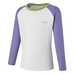 
Lemon baby children's quick-drying long-sleeved T-shirt boys and girls children's Solona cool moisture-absorbing sports short-sleeved