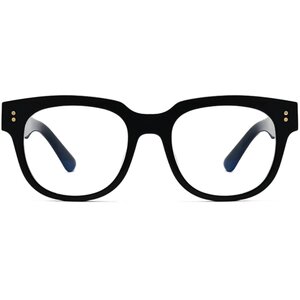 
gm black frame men's glasses UNAC anti-blue light suitable for large face thick frames without makeup glasses frame myopia glasses frame women