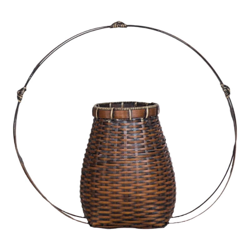 Thread 樣專用 竹籃子？ 竹製物 2 點 花器 古美術 c49b678d-48bc-4030-9681-