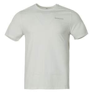 
RockCloud outdoor sports pearl gauze cool camping sunscreen antibacterial solid color men's short-sleeved T-shirt