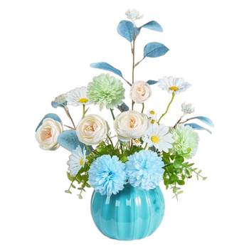 Simulated rose bouquet chrysanthemum ornaments living room artificial flowers