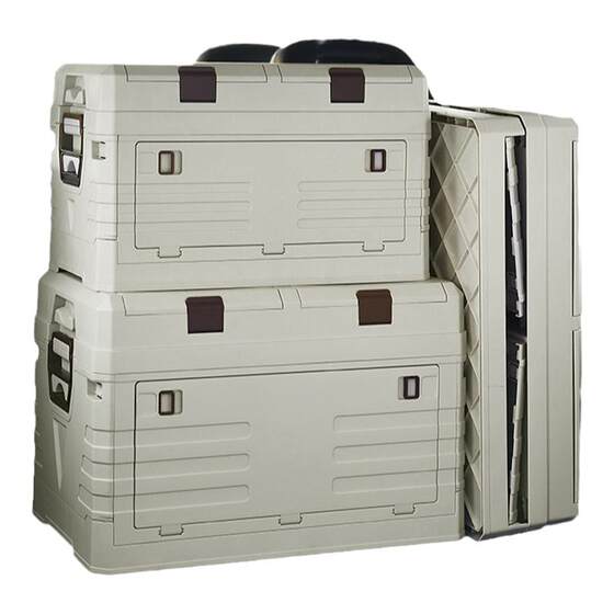 Auto trunk storage box outdoor camping car storage box Multifunctional car inside supplies folding box finishing box
