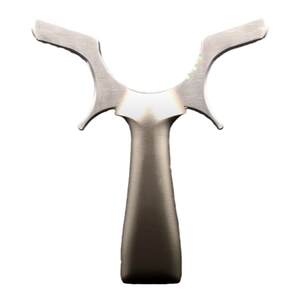 
New high-end CNC double-slit slit squint grip horizontal aiming 8-needle aiming high precision patented design slingshot Mao's soul-chasing