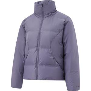 
Li Ning Outdoor CF Traceability丨Short Down Jacket Women's Winter Lapel Duck Down Windproof Thickened Warm Sportswear