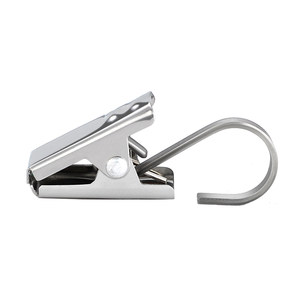 Curtain clip hook stainless steel clip buckle accessories, powerful shower curtain clamping weight, thick old curtain clip