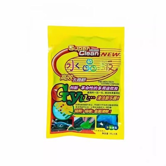 Cleaning soft rubber car supplies, car interior, vehicle multi -functional sticky dust, dust, dust, cleaning mud, cleaning keyboard artifact