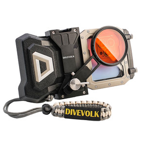DIVEVOLK Seatouch 4 MAX mobile phone submersible underwater underwater camera waterproof shell supporting filter
