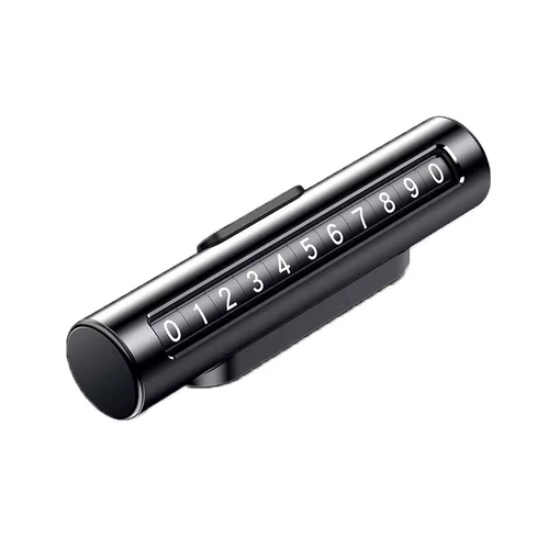 Автомобильный мобильный телефон Временный парковка номер Пластин.