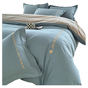 
Class A Xinjiang cotton four-piece set pure cotton 100 light luxury high-quality washed sheets and bedding 2026 new style