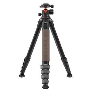
Jiebao Heracles405+X2 special-shaped central shaft tripod special-shaped foot tube tripod SLR camera professional photography bracket gimbal storage aluminum alloy tripod