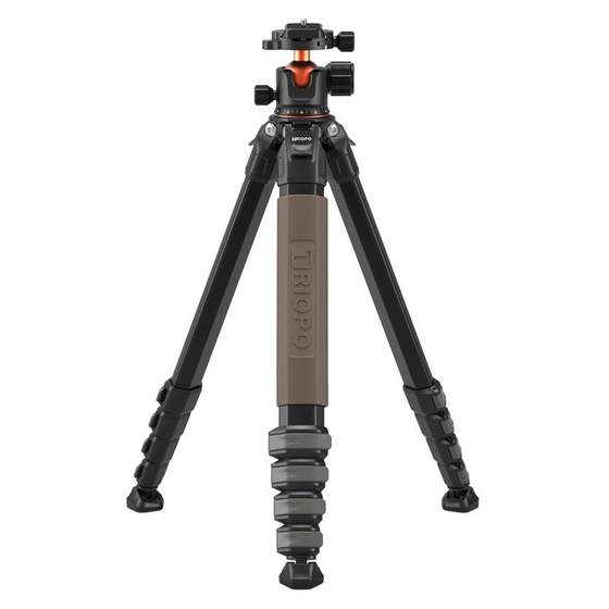 
Jiebao Heracles405+X2 special-shaped central shaft tripod special-shaped foot tube tripod SLR camera professional photography bracket gimbal storage aluminum alloy tripod