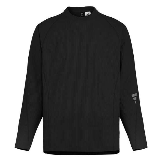 
FOS series waffle casual loose knitted long-sleeved T-shirt men's new adidas Adidas light sports