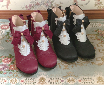taobao agent 【Fairydream spot】National Brand Lolita ROLYLILY Rose Preface Poetry Retro Boot 3 Group