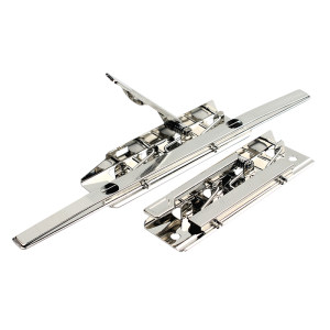 
Metal strong advertising file clip strong pressure clip 4-inch short clip 8-inch long iron clip plate clip stationery hardware accessories
