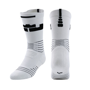 
James professional basketball socks men's long-tube American running non-slip practical towel bottom thickened elite sports socks