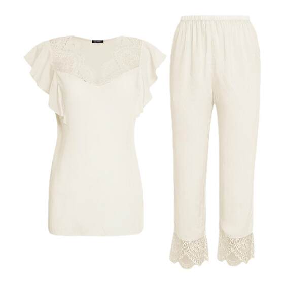 Bonny/Boni Life Home [Clearance] Summer pajamas and nightdress set Household clothes suspenders ice silk sexy thin girl
