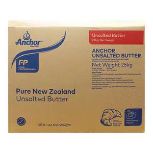 
Anchor butter 454g small package salt-free animal butter baking household commercial bread biscuits special for fried steak