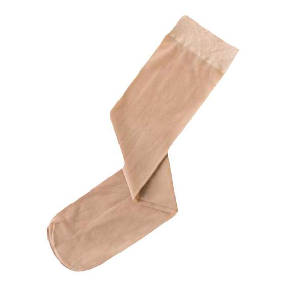 Red pepper velvet mid-tube stockings half-concealed concealer without knees and calf socks for women 30D summer no slippage anti-shield