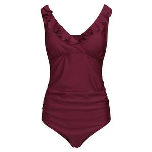 Professional pregnant women's swimsuit with floral patterns, high-end sense, one-piece swimsuit, clean color, backless bikini, plus size, fat, covered belly, slimming effect