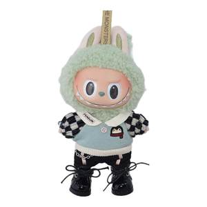 Labubu shoes 10cm cotton baby small leather shoes 8 points doll 22cm joint doll 3.8 cm shoes spot
