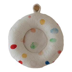 
Fanru Handmade fabric coaster pot Tea ceremony accessories Teapot Donut pot cushion teacock pad Anti-scalding insulation pad
