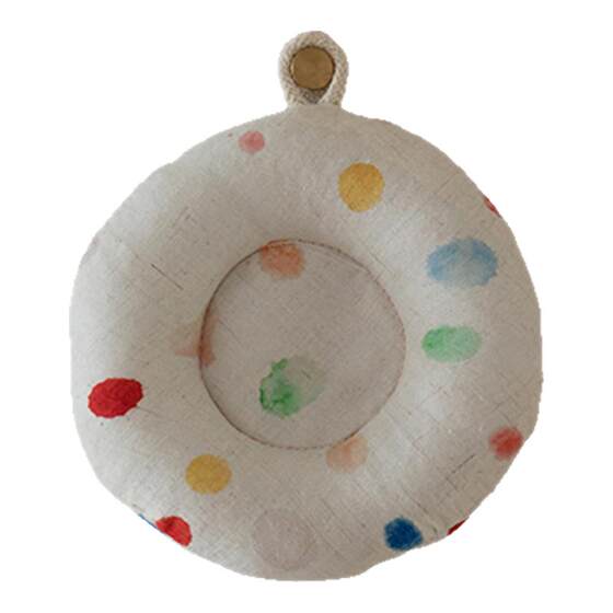 
Fanru Handmade fabric coaster pot Tea ceremony accessories Teapot Donut pot cushion teacock pad Anti-scalding insulation pad