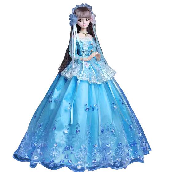 
80cm oversized Princess Aisha toys Aisha 2025 new style little girl doll doll sand 4 to 6 years old 3+