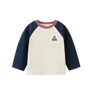
[Quick-drying sportswear Outdoors] Qi Qi Xiong boys long-sleeved T-shirt outdoor spring baby tops for children and women