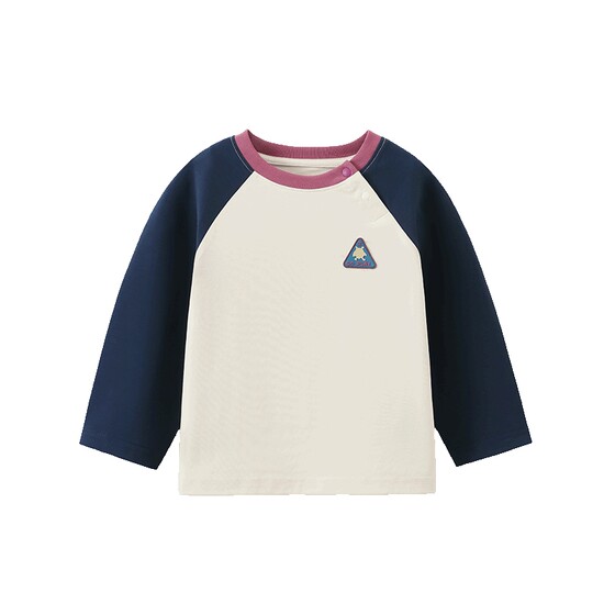 
[Quick-drying sportswear Outdoors] Qi Qi Xiong boys long-sleeved T-shirt outdoor spring baby tops for children and women