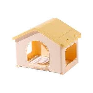 
Parrot bird nest sleeping nest pull-out bottom net tiger skin peony small sun shelter nest can be hung bird's nest for all seasons