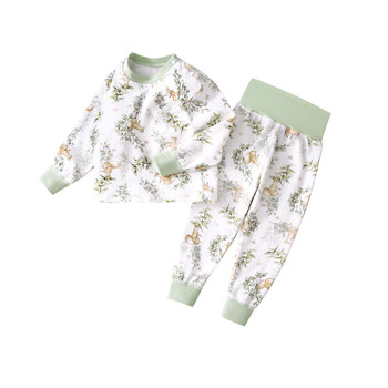 
Baby autumn suit baby split set pure cotton