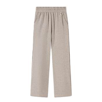 
Middle-aged and elderly high-waisted casual woolen trousers for spring and autumn