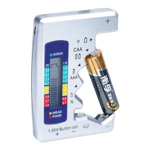 Battery power detector capacity measurement instrument battery battery power detector display surplus power number showing instrument
