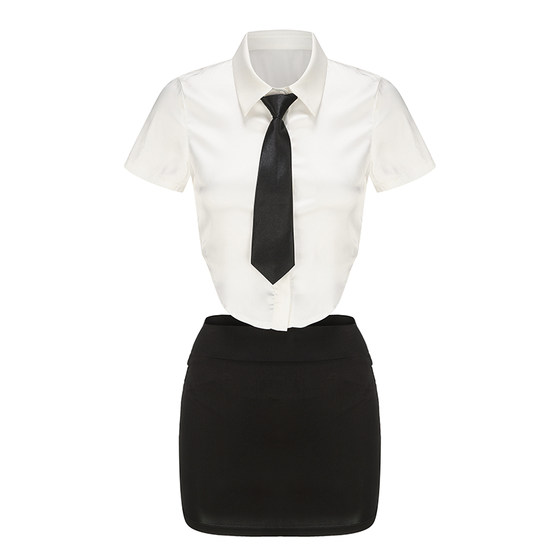 
Ai Ling talks about sexy pajamas 2025 new temptation underwear female secretary uniform student light mature sister beautiful nightgown