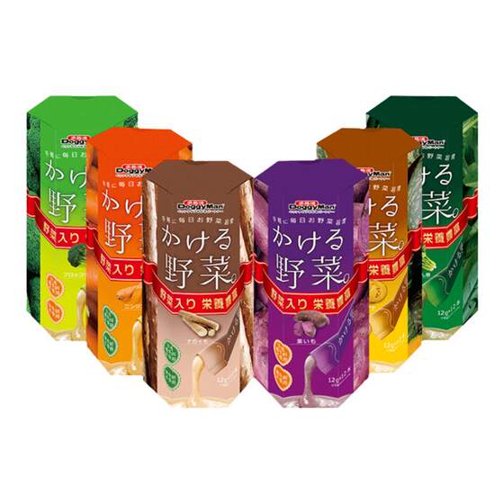 Japanese Dog Manga uses vegetable mud dog snacks, wet grain cans, vegetables and snacks to replenish moisture
