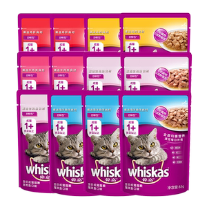 
Weijia Miao Xian Pack wet food pack canned universal cat staple food hydrating nutritional soup pack for adult cats and kittens single pack 85g