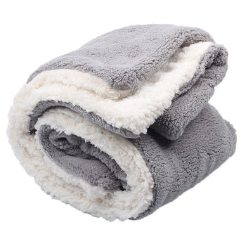 Chumang double-layer taffeta blanket is thickened and fluffy in winter