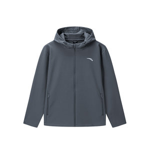 
ANTA Jacket Men's Hooded Jacket 2026 New Spring Water-Repellent Woven Jacket Windbreaker Men's Sportswear