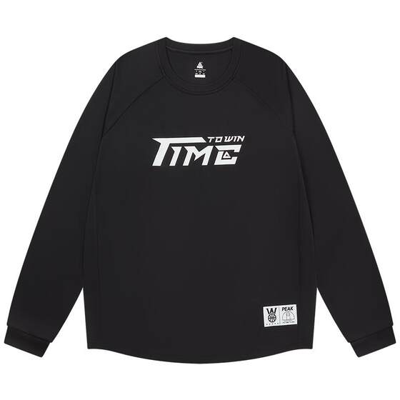 
Peak Sonic Boom Shooting Suit Round Neck Long Sleeve T-Shirt Spring Sweatshirt Basketball Pullover Breathable Male God of War Training and Fitness