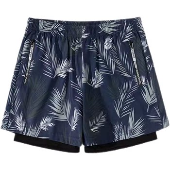 Men's awkward and loose swim trunks professional teenager

