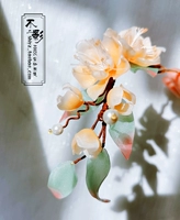 Сухой золотой лотос Ханфу головным убором горячий цветок 簪 簪 簪 簪 型 钗 钗 钗 钗 钗 钗 钗 钗 钗 钗 钗