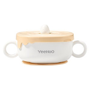 
Ying's baby food bowl, baby's special water-filled insulated bowl, rice noodle constant temperature eating bowl, children's stainless steel tools