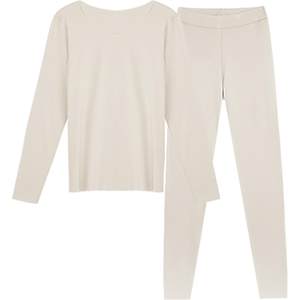 ubras保暖内衣套装男女羽绒化含羊毛秋衣秋裤发热加绒加厚肌底衣