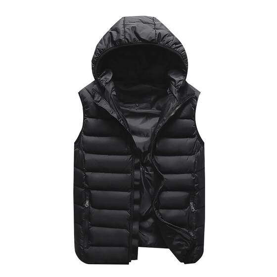 Plel cotton vest vest jackets in autumn and winter men with velvet warm sleeveless shoulder trend couples wearing tide cards