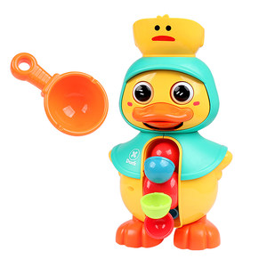Baby bath toy baby duckling water car duck spray water rotation children to play water artifact boy and girl
