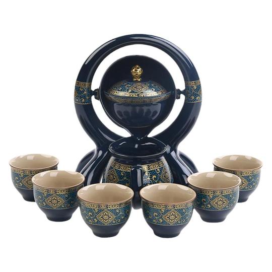 中国茶器 セット 　セラミックカンフーティーセット 富裕バブルセラミックカンフー茶器セット - 中国風磁器ティーポット