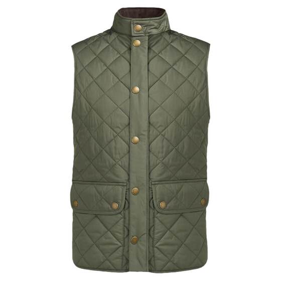 
The same style as the British Barbour versatile quilted Lowerdale Gilet vest vest liner jacket for men